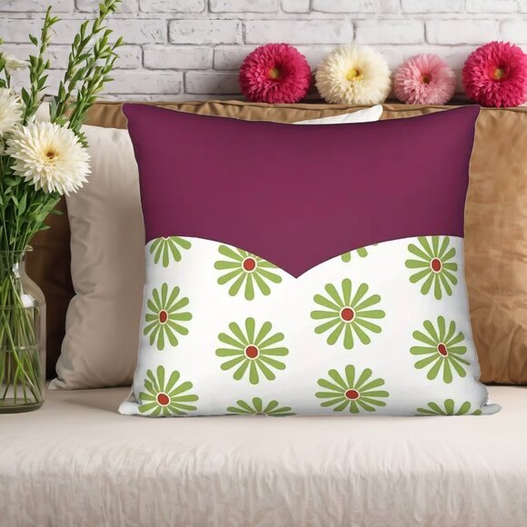 NEW Haunted Mansion Parasol Girl Pattern 18x18 Throw Pillow Inc!! Foolish Mortal - Picture 7 of 8